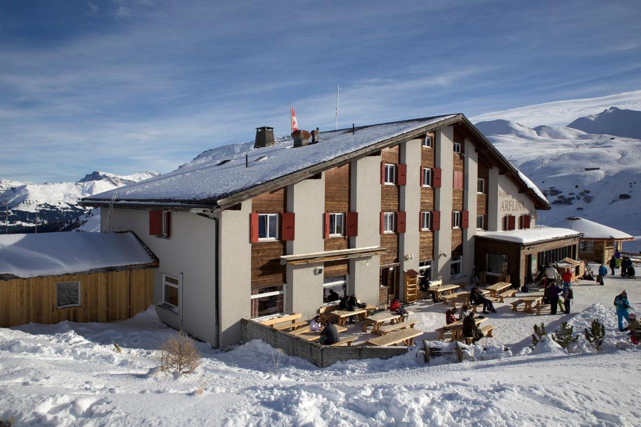 Heuberge Hotel Fideris Dorf Exterior photo